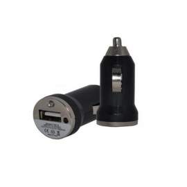 Szivargyújtó töltő/autós töltő USB aljzat (5V / 1000mA) FEKETE